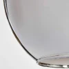 Suspension Verre 15 Cm, 20 Cm, 25 Cm, 30Cm Koyoto Chrome, Fume, 5 Lumieres