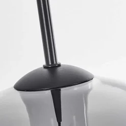 Suspension Verre 30 Cm Koyoto Clair, Fume, 1 Lumiere