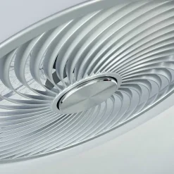 Ventilateur De Plafond Chaville Led Blanc, 1 Lumiere, Telecommandes