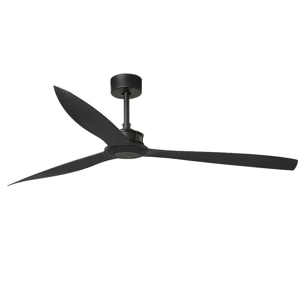 Ventilateur De Plafond Faro Barcelona Just Fan Noir, Telecommandes