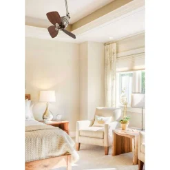 Ventilateur De Plafond Faro Barcelona Vedra Laiton