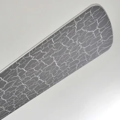 Ventilateur De Plafond Marigliano Gris, Argente
