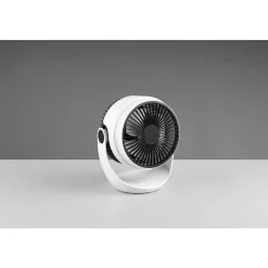Ventilateur De Table Reality Tempest Led Blanc, 1 Lumiere